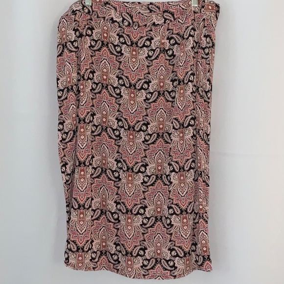 Maurices Paisley Wrap Skirt - Picture 5 of 7